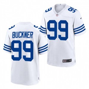 Indianapolis Colts #99 DeForest Buckner Nike White Alternate Retro Vapor Limited Jersey