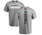 Jacksonville Jaguars #68 Andrew Norwell Ash Backer T-Shirt