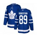 Toronto Maple Leafs #89 Nicholas Robertson Authentic Royal Blue Home Hockey Jersey