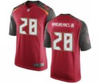 Tampa Bay Buccaneers #28 Vernon Hargreaves III Game Red Team Color Football Jersey