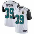 Jacksonville Jaguars #39 Tashaun Gipson White Vapor Untouchable Elite Player NFL Jersey