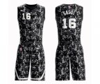 San Antonio Spurs #16 Pau Gasol Swingman Camo Basketball Suit Jersey - City Edition