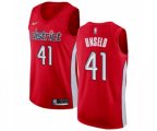 Washington Wizards #41 Wes Unseld Red Swingman Jersey - Earned Edition