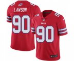 Buffalo Bills #90 Shaq Lawson Limited Red Rush Vapor Untouchable Football Jersey