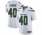 New York Jets #40 Trenton Cannon White Vapor Untouchable Limited Player Football Jersey