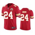 Kansas City Chiefs #24 Skyy Moore Red Vapor Untouchable Limited Stitched Football Jersey