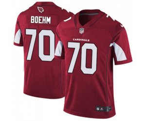 Arizona Cardinals #70 Evan Boehm Red Team Color Vapor Untouchable Limited Player NFL Jersey