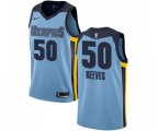 Memphis Grizzlies #50 Bryant Reeves Swingman Light Blue NBA Jersey Statement Edition