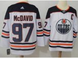 Edmonton Oilers #97 Connor McDavid White Road Authentic Stitched NHL Jersey