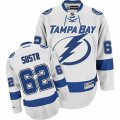 Tampa Bay Lightning #62 Andrej Sustr Authentic White Away NHL Jersey