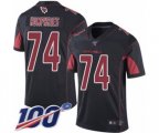 Arizona Cardinals #74 D.J. Humphries Limited Black Rush Vapor Untouchable 100th Season Football Jersey