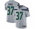 Seattle Seahawks #37 Quandre Diggs Grey Alternate Vapor Untouchable Limited Player Football Jersey
