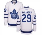 Toronto Maple Leafs #29 William Nylander Authentic White Away NHL Jersey
