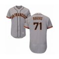 San Francisco Giants #71 Tyler Rogers Grey Road Flex Base Authentic Collection Baseball Player Jersey