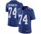 New York Giants #74 Mike Remmers Royal Blue Team Color Vapor Untouchable Limited Player Football Jersey