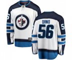 Winnipeg Jets #56 Marko Dano Fanatics Branded White Away Breakaway NHL Jersey