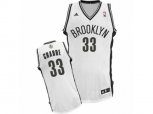 Brooklyn Nets #33 Allen Crabbe Swingman White Home NBA Jersey