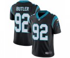 Carolina Panthers #92 Vernon Butler Black Team Color Vapor Untouchable Limited Player Football Jersey