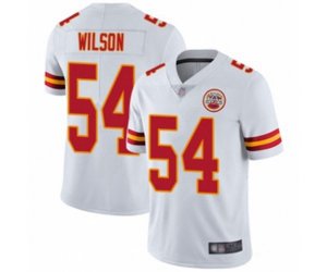Kansas City Chiefs #54 Damien Wilson White Vapor Untouchable Limited Player Football Jersey