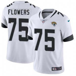 Jacksonville Jaguars #75 Ereck Flowers White Vapor Untouchable Limited Player NFL Jersey