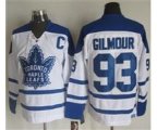 Toronto Maple Leafs #93 Doug Gilmour White CCM Throwback Winter Classic Stitched Hockey Jersey