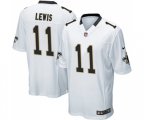 New Orleans Saints #11 Tommylee Lewis Game White Football Jersey