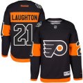 Philadelphia Flyers #21 Scott Laughton Premier Black 2017 Stadium Series NHL Jersey