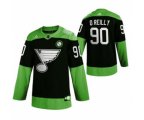 St. Louis Blues #90 Ryan O'Reilly Green Hockey Fight nCoV Limited Hockey Jersey