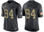 Denver Broncos #94 DeMarcus Ware Stitched Black NFL Salute to Service Limited Jerseys