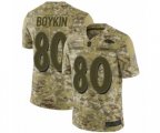 Baltimore Ravens #80 Miles Boykin Limited Camo 2018 Salute to Service Football Jersey