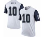 Dallas Cowboys #10 Cooper Rush White Stitched NFL Limited Rush Jersey