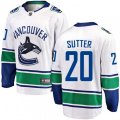 Vancouver Canucks #20 Brandon Sutter Fanatics Branded White Away Breakaway NHL Jersey