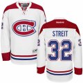 Montreal Canadiens #32 Mark Streit Authentic White Away NHL Jersey