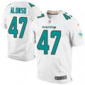 Miami Dolphins #47 Kiko Alonso Elite White NFL Jersey
