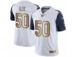 Dallas Cowboys #50 Sean Lee Limited White Gold Rush NFL Jersey