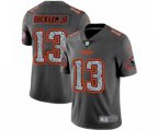 Cleveland Browns #13 Odell Beckham Jr. Limited Gray Static Fashion Limited Football Jersey