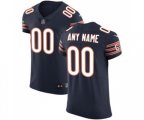 Chicago Bears Customized Navy Blue Team Color Vapor Untouchable Elite Player Football Jersey