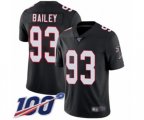 Atlanta Falcons #93 Allen Bailey Black Alternate Vapor Untouchable Limited Player 100th Season Football Jersey
