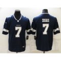 Dallas Cowboys #7 Trevon Diggs Blue Limited Player Jersey