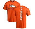 Denver Broncos #8 Brandon McManus Orange Backer T-Shirt