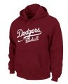 Los Angeles Dodgers Pullover Hoodie RED