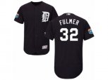 Detroit Tigers #32 Michael Fulmer Navy Blue Flexbase Authentic Collection MLB Jersey