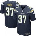 Los Angeles Chargers #37 Jahleel Addae Elite Navy Blue Team Color NFL Jersey