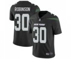 New York Jets #30 Rashard Robinson Black Alternate Vapor Untouchable Limited Player Football Jersey