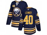 Adidas Buffalo Sabres #40 Robin Lehner Navy Blue Home Authentic Stitched NHL Jersey