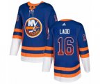 New York Islanders #16 Andrew Ladd Authentic Royal Blue Drift Fashion NHL Jersey