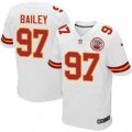 Kansas City Chiefs #97 Allen Bailey White Vapor Untouchable Elite Player NFL Jersey