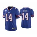 Buffalo Bills 2022 #14 Stefon Diggs Royal Blue With 2-star C Patch Vapor Untouchable Limited Stitched NFL Jersey