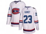 Montreal Canadiens #23 Bob Gainey White Authentic 2017 100 Classic Stitched NHL Jersey