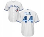 Toronto Blue Jays #44 Rowdy Tellez Replica White Home Baseball Jersey